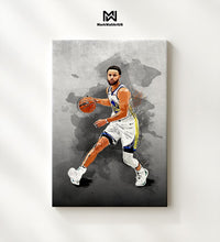 Stephen Curry NBA Poster, Golden State Warriors Wall Art, Chef Curry Home Decor, Steph Curry Fan Gift, Basketball Superstar Poster